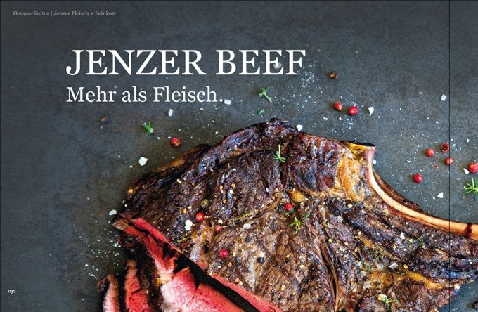 JENZER BEEF vom Freilandrind und Freilandsäuli und Freilandpoulet erleben Teilnehmer von Fleischer-Studien-Reise in CH-Arlesheim.